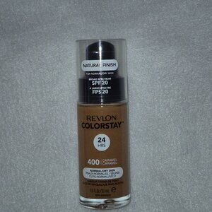 Revlon Colorstay 24 Hrs 400 Caramel Foundation.